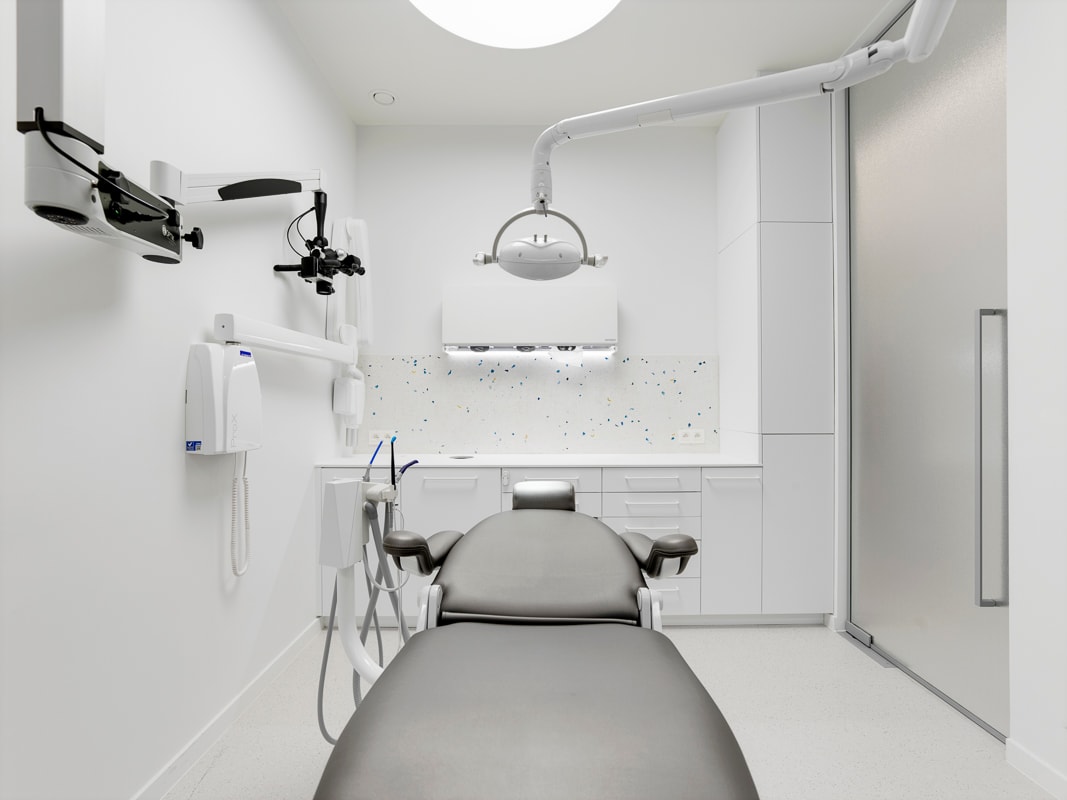Treatment room at Mondzorg Noord & Zuid
